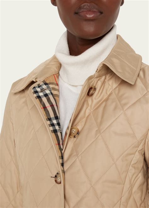 burberry brit diamond quilted jacket new chino|burberry fernleigh diamond quilted jacket.